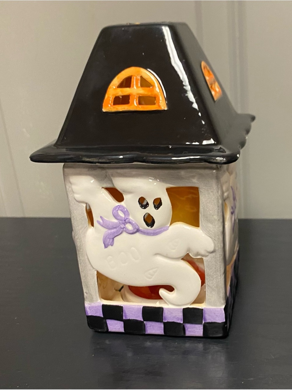 Vintage Sears Halloween Ghost Candle
